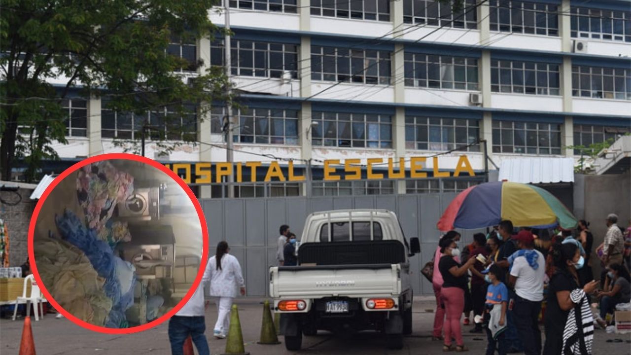 Crisis en el Hospital Escuela: En riesgo cirugías por acumulación de ropa sucia Imagen de Crisis en el Hospital Escuela: En riesgo cirugías por acumulación de ropa sucia
