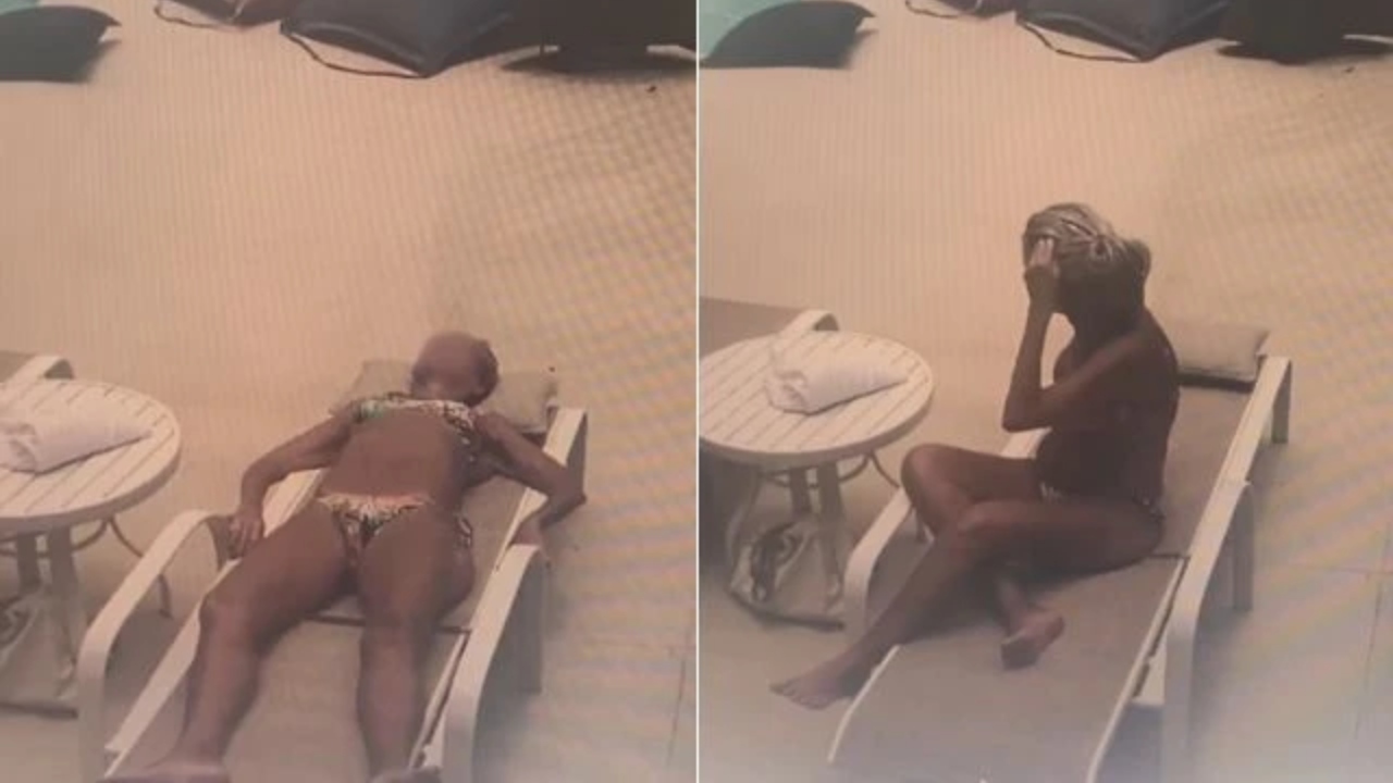 Imagen de VIDEO: mujer es impactada en la cabeza por una bala perdida mientras tomaba sol y sobrevive