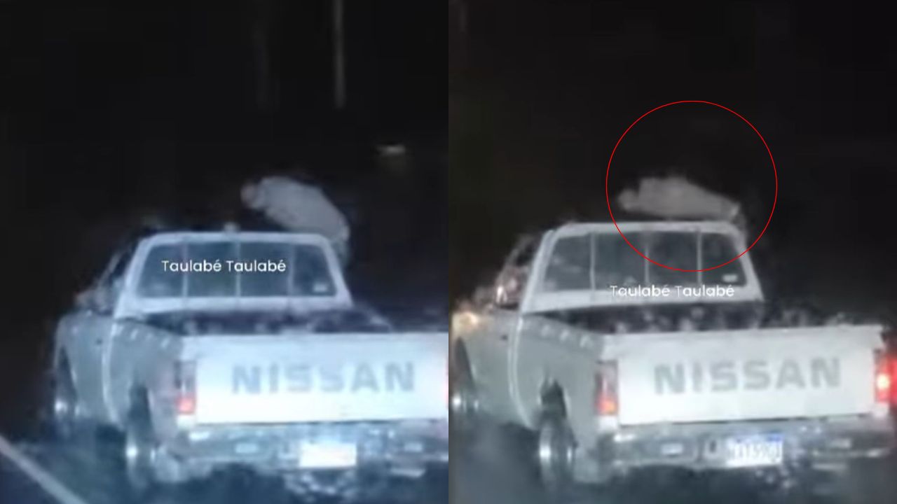 Imagen de VIDEO: Joven se arriesga limpiando vidrio de auto en marcha en Taulabé