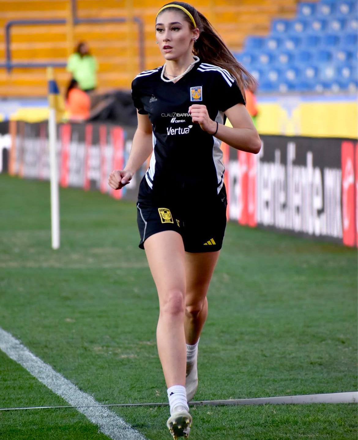 Fotografía de la futbolista Tatiana Flores