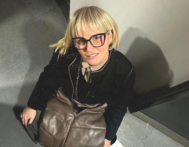 Foto de Romina Manguel, la periodista argentina