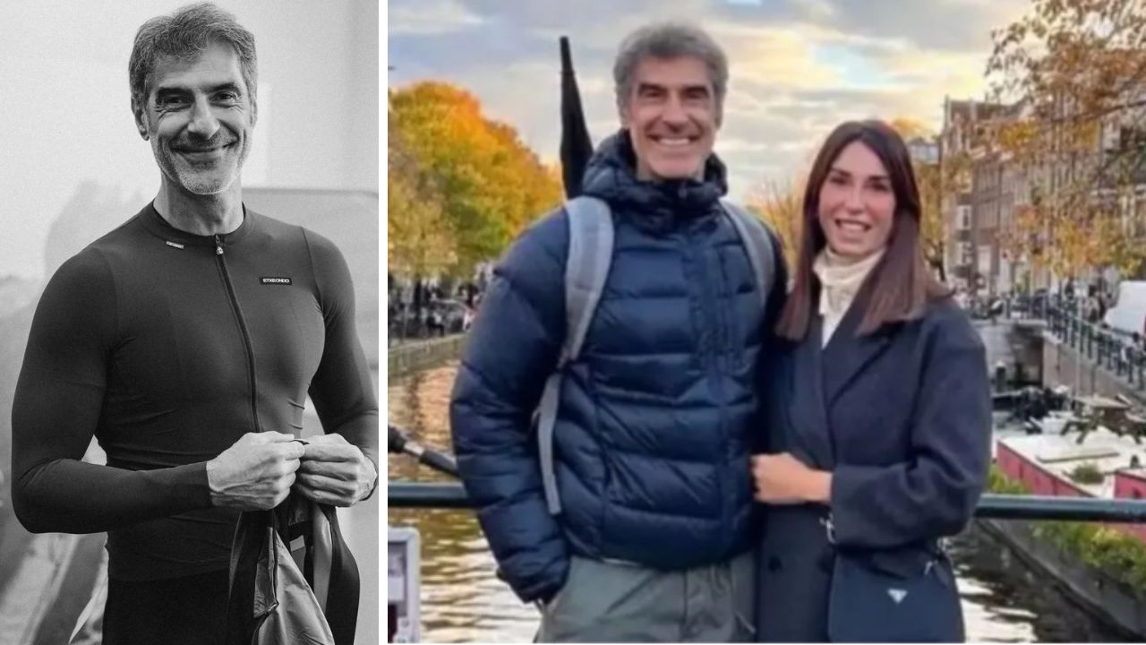 Jorge Fernández y su pareja posando en Ámsterdam 