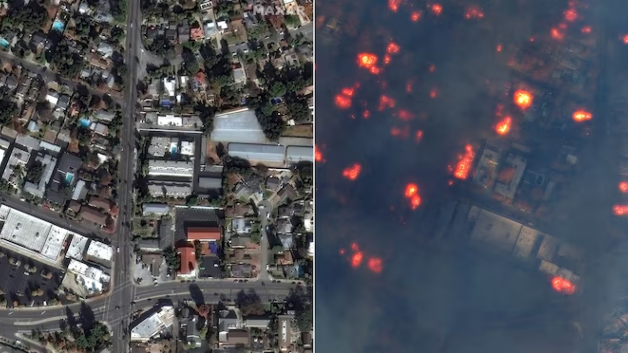 VIDEOS: El antes y después de la devastación causada por los incendios en Los Ángeles Imagen de VIDEOS: El antes y después de la devastación causada por los incendios en Los Ángeles