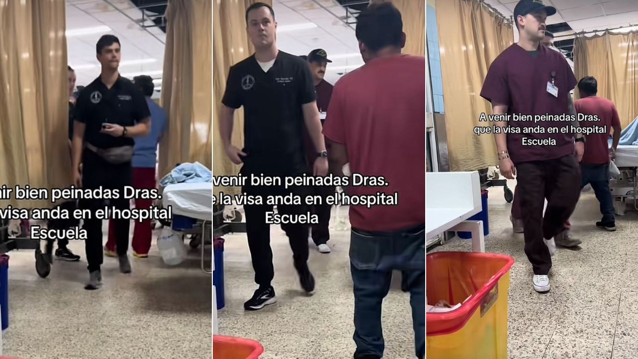 Imagen de Doctores 'gringos' se roban las miradas en el Hospital Escuela