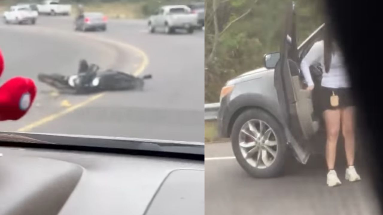 Imagen de VIDEO: Motociclista muere arrollado por conductora en cuesta de La Virgen