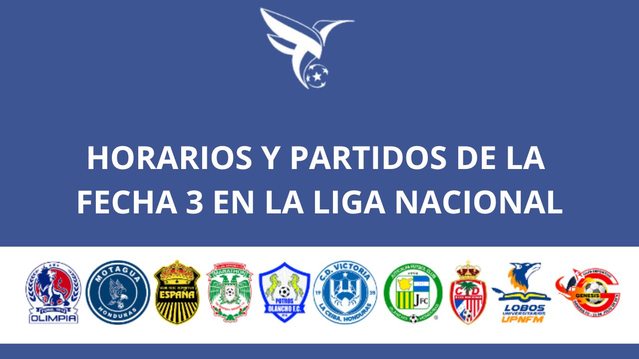 Partidos de la Liga Nacional de Honduras hoy: así se jugará la jornada 3 con clásicos incluidos Imagen de Partidos de la Liga Nacional de Honduras hoy: así se jugará la jornada 3 con clásicos incluidos