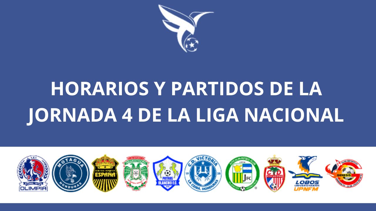 Partidos de la Liga Nacional de Honduras: así se jugará la jornada 4 del Clausura 2025 Imagen de Partidos de la Liga Nacional de Honduras: así se jugará la jornada 4 del Clausura 2025