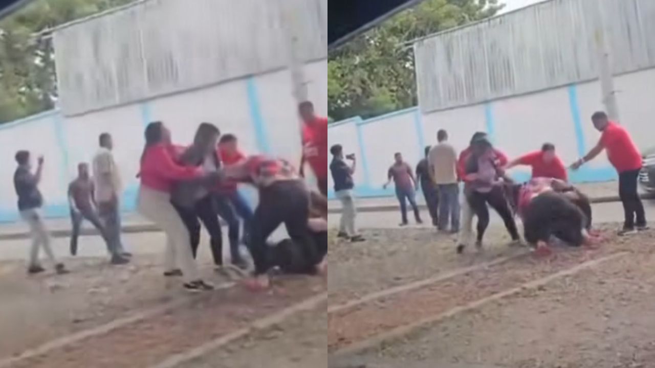 Imagen de Video capta a mujeres peleando en la colonia El Prado de Tegucigalpa