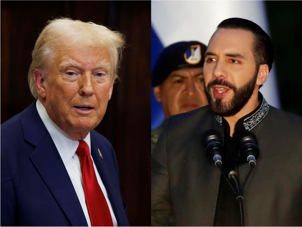 Trump habla con Bukele sobre migración y lucha contra pandillas Imagen de Trump habla con Bukele sobre migración y lucha contra pandillas