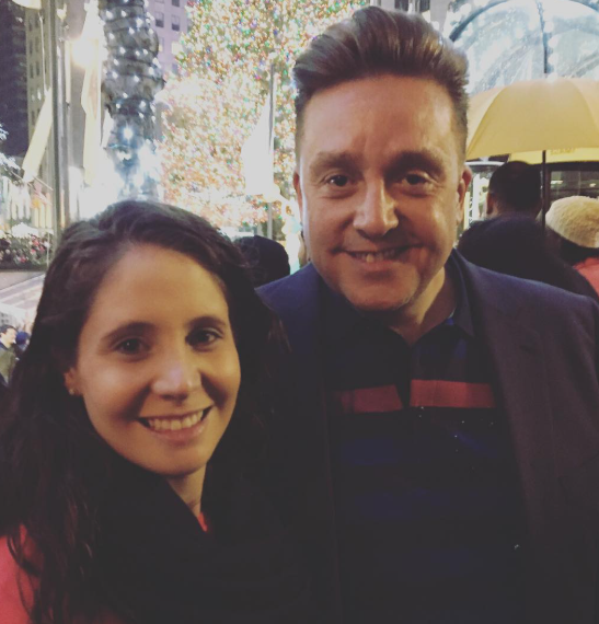 Cristina y Daniel Bisogno juntos