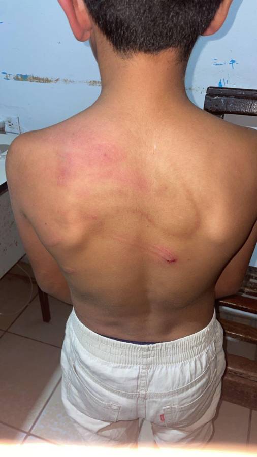 Hondureña detenida fajear hijo
