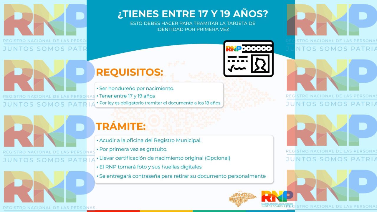 Trámite por primera vez RNP