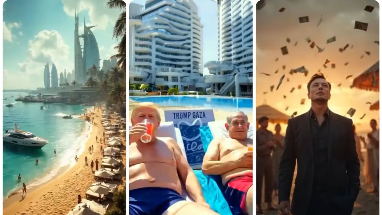 imagen alusiva al video de Donald Trump sobre Gaza