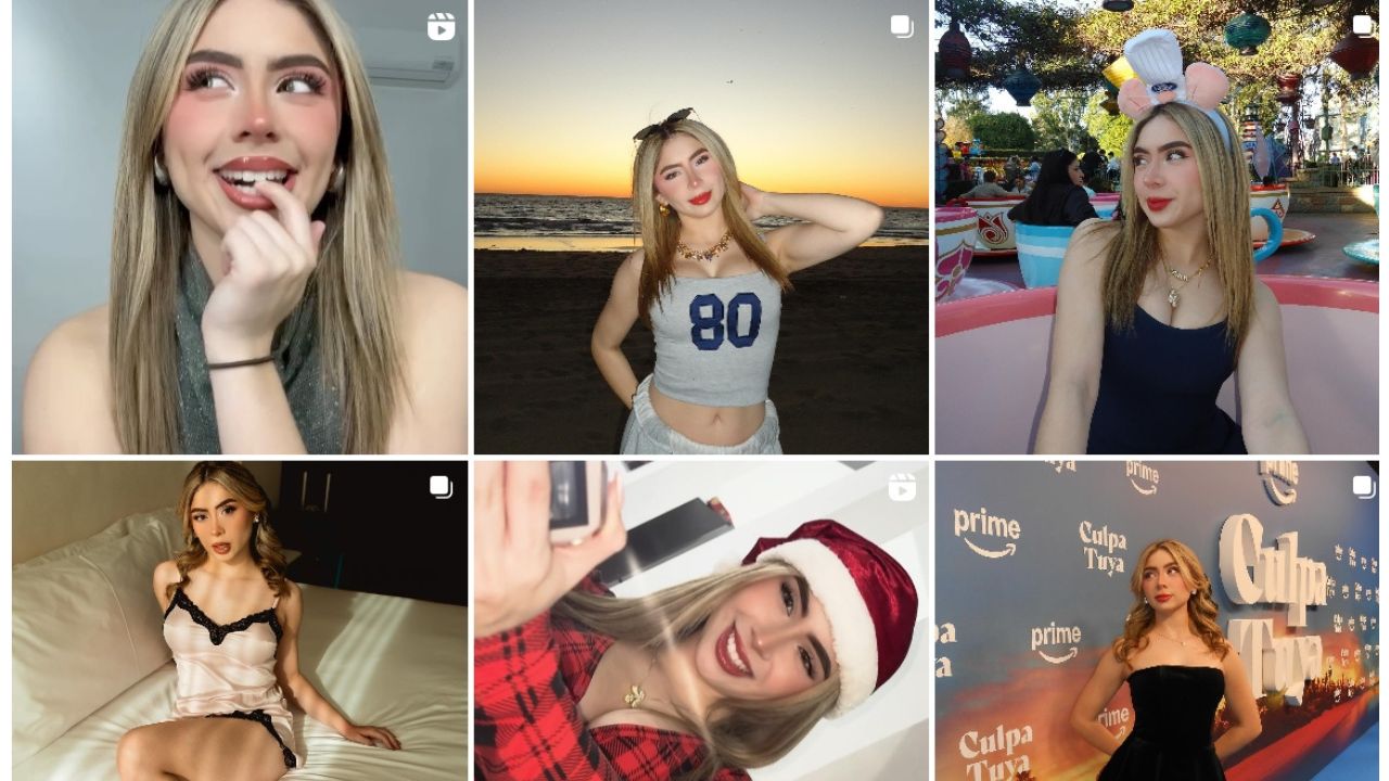 Feed de instagram de karen torres joven rubia