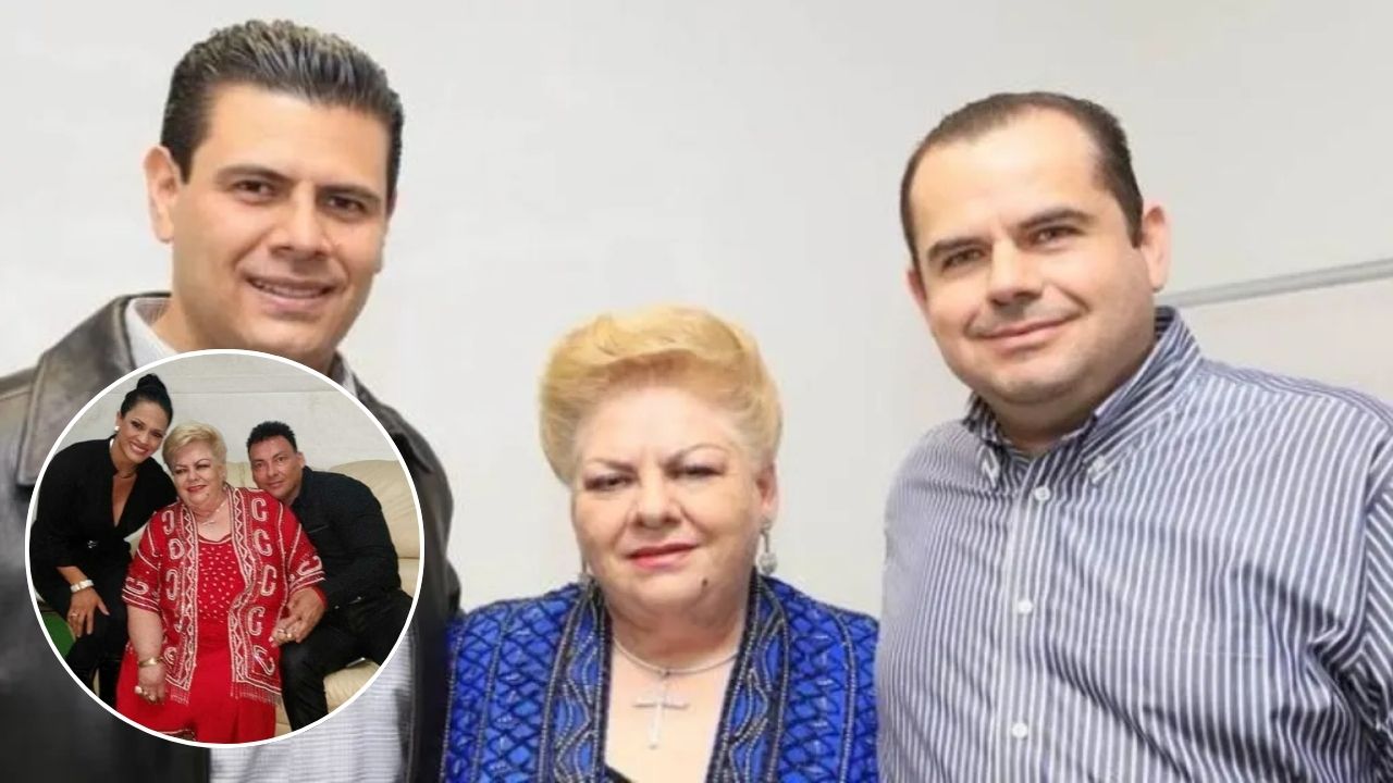 Foto de los hijos de Paquita la del Barrio quienes han llevado una vida lejos del ojo mediático