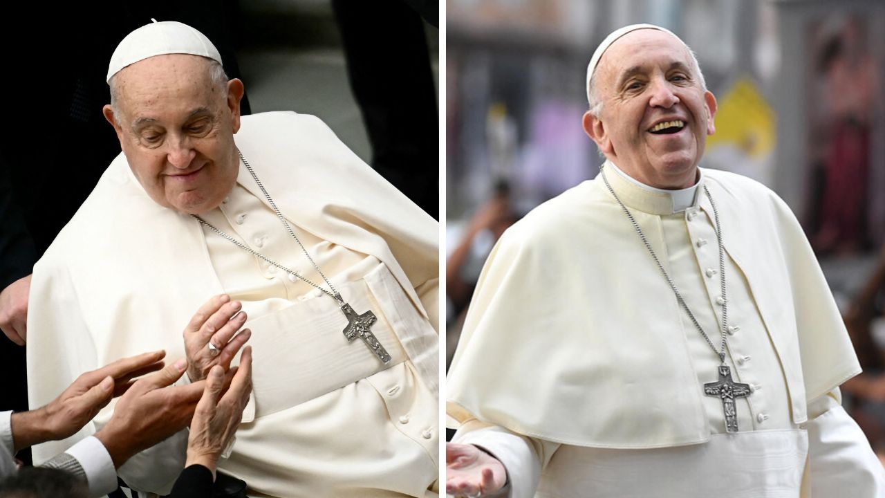 Foto del Papa Francisco cuyo nombre real es Jorge Mario Bergoglio