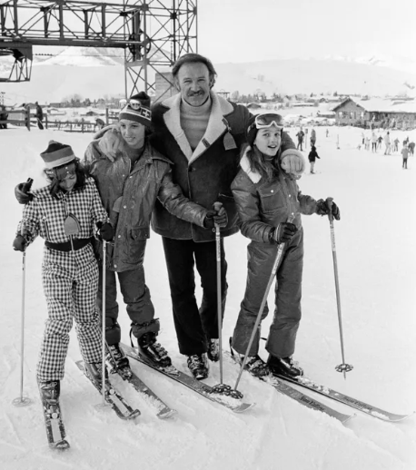 hijos de gene hackman en nieve