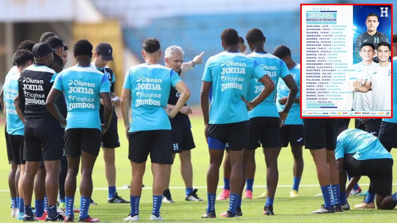 Rueda convoca a 24 jugadores para microciclo de cara a partidos contra Guatemala y Bermudas Imagen de Rueda convoca a 24 jugadores para microciclo de cara a partidos contra Guatemala y Bermudas