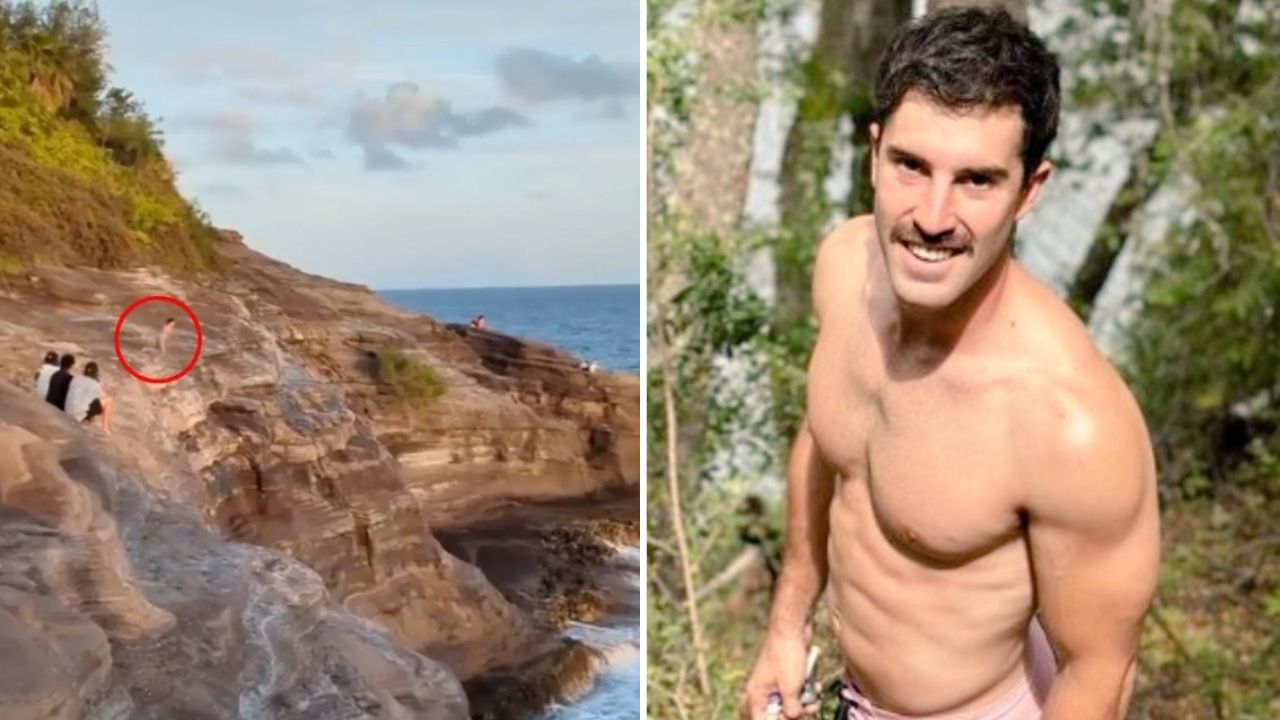 Imagen de VIDEO SENSIBLE: Hombre muere tras lanzarse de acantilado