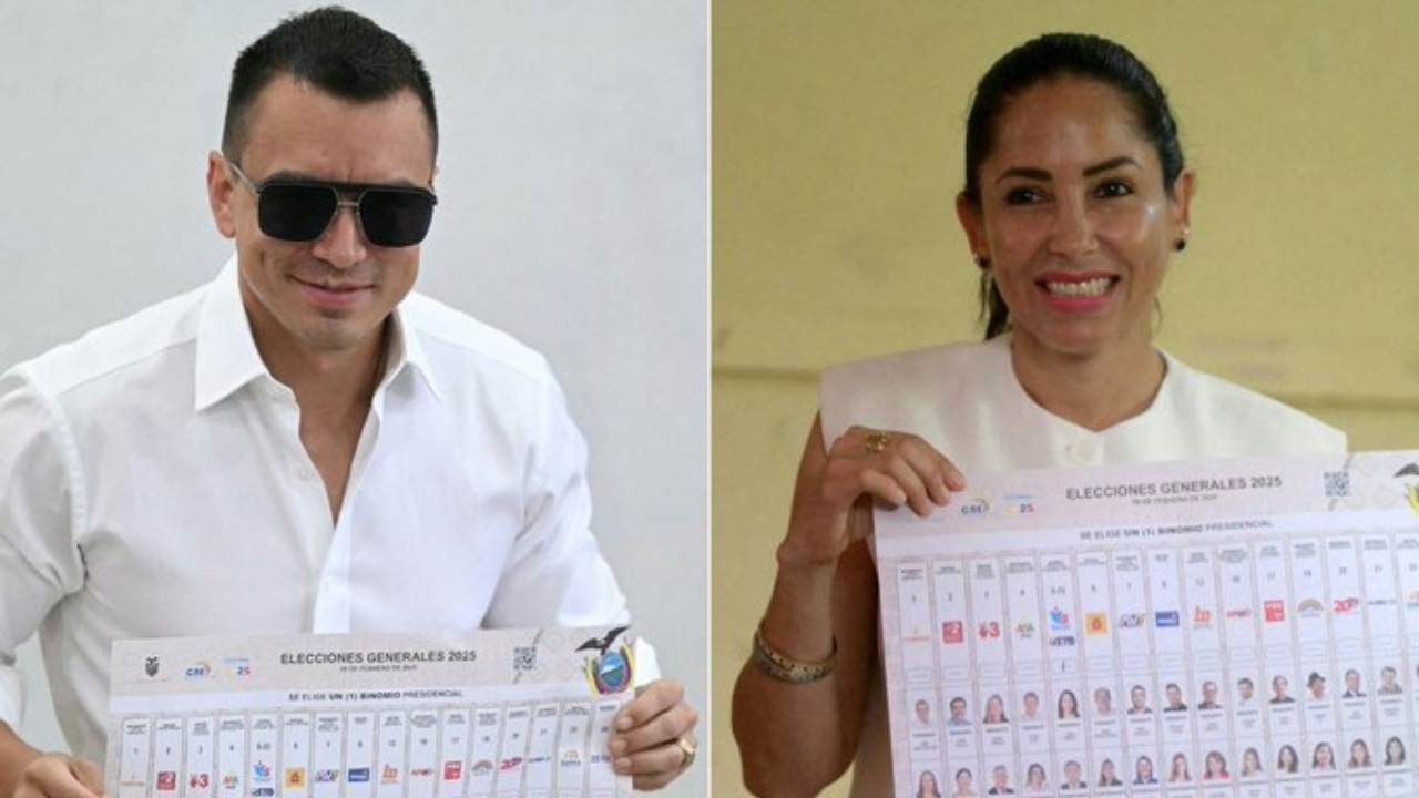 Imagen de La correísta González festeja una 'gran victoria' sobre Noboa, pese al virtual empate