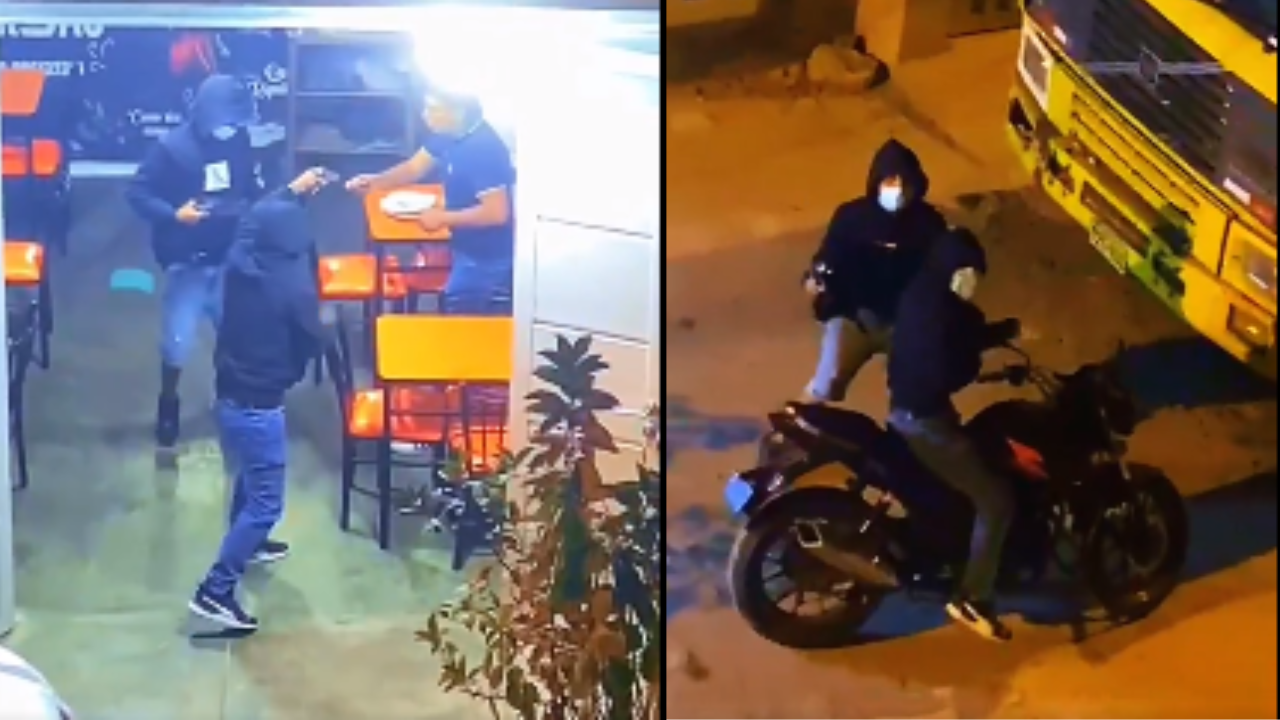 VIDEO: Sujetos asaltan una pizzería y disparan contra testigo que grababa el robo Imagen de VIDEO: Sujetos asaltan una pizzería y disparan contra testigo que grababa el robo