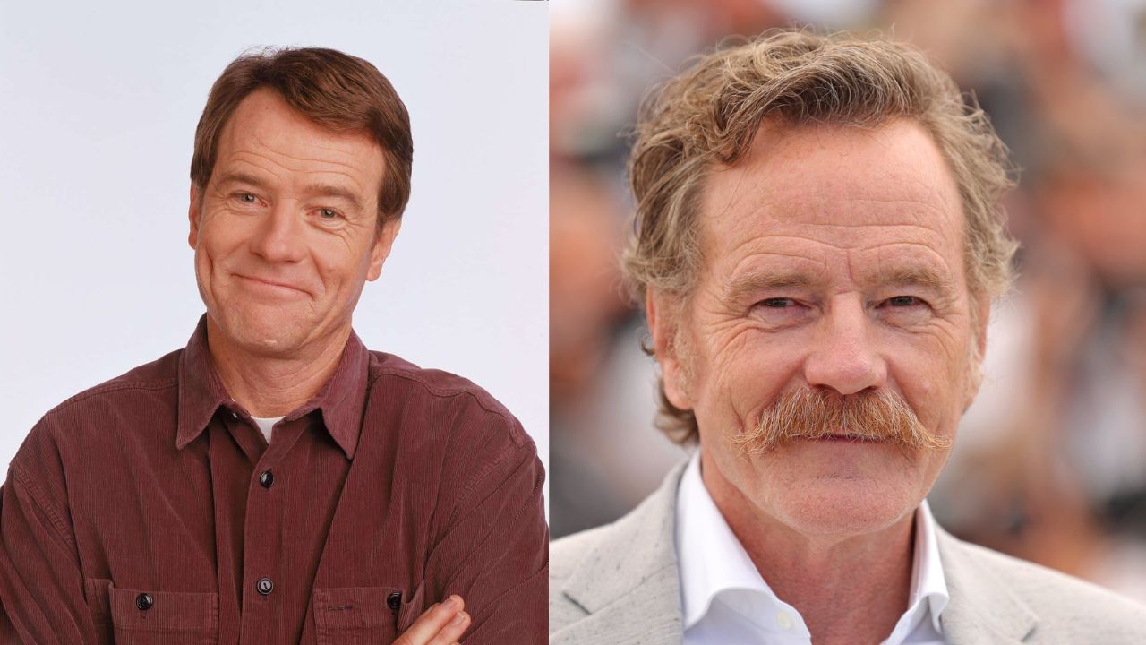 Antes y después de Bryan Cranston