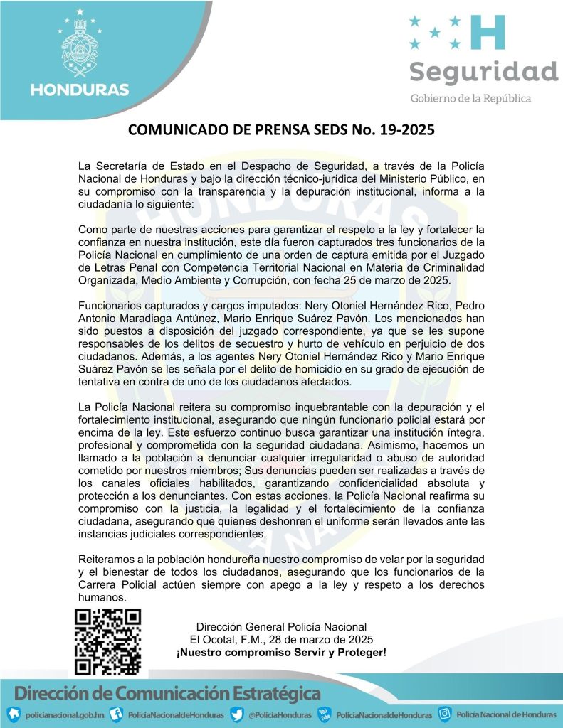 comunicado