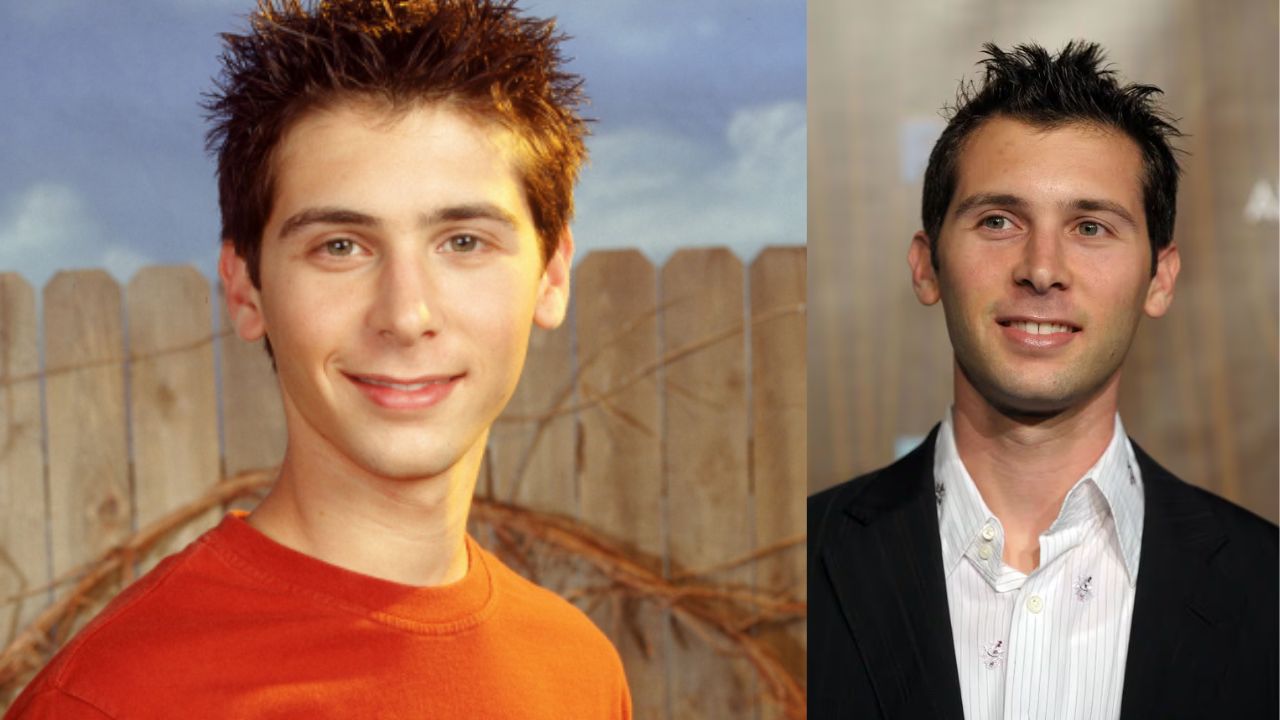 Justin Berfield antes y después