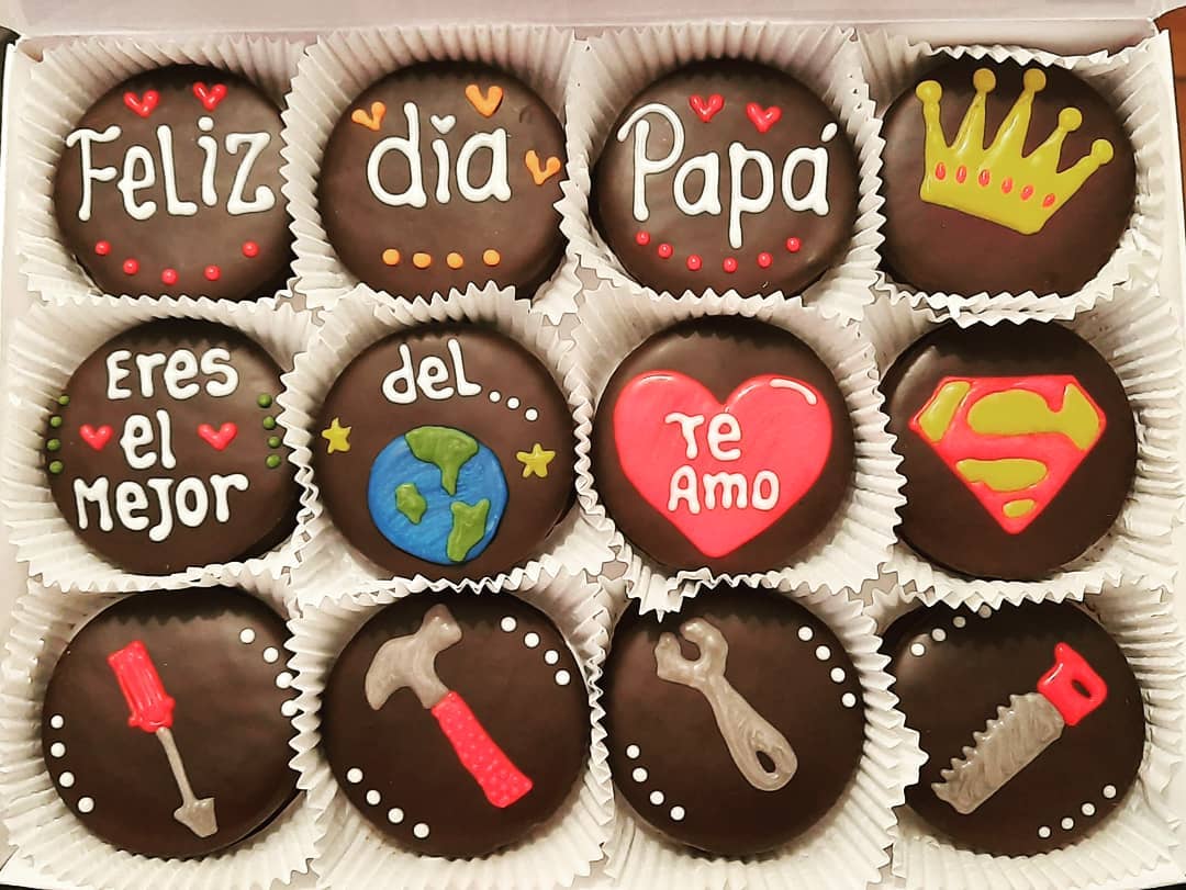 Caja de chocolates día del padre