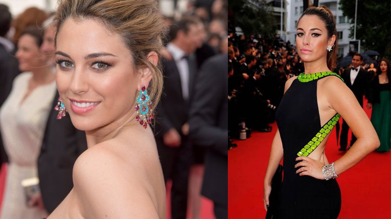 blanca suarez con vestido en alfombra roja
