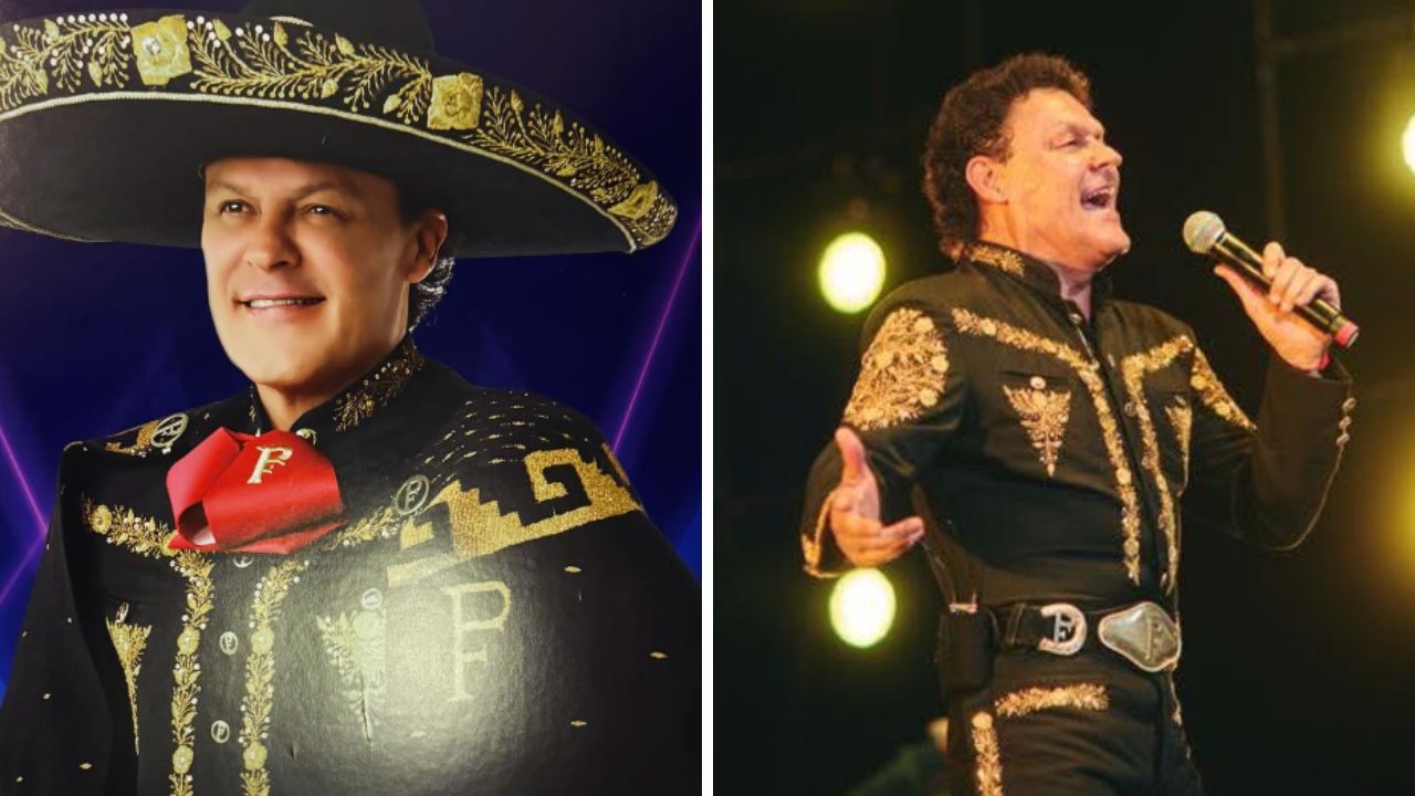 Collage de fotos de Pedro Fernández, actor y cantante mexicano 