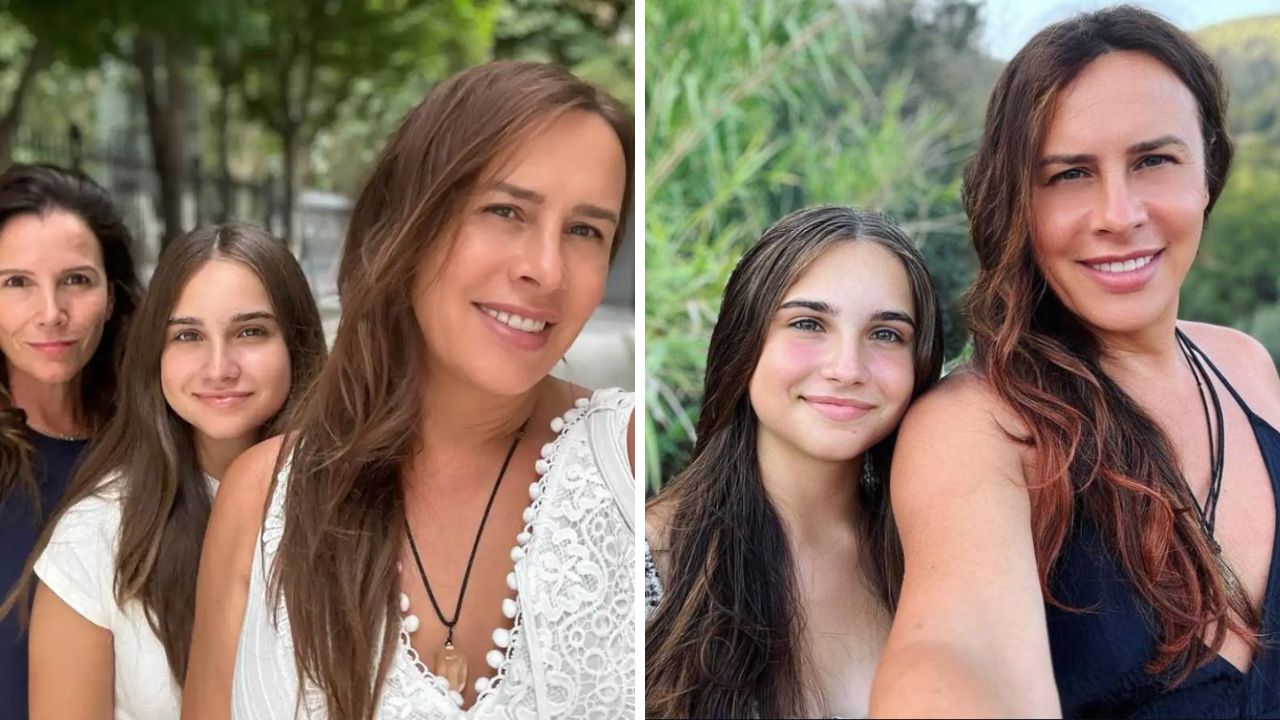 Foto de la esposa e hija de Karla Sofía Gascón, la destacada actriz 