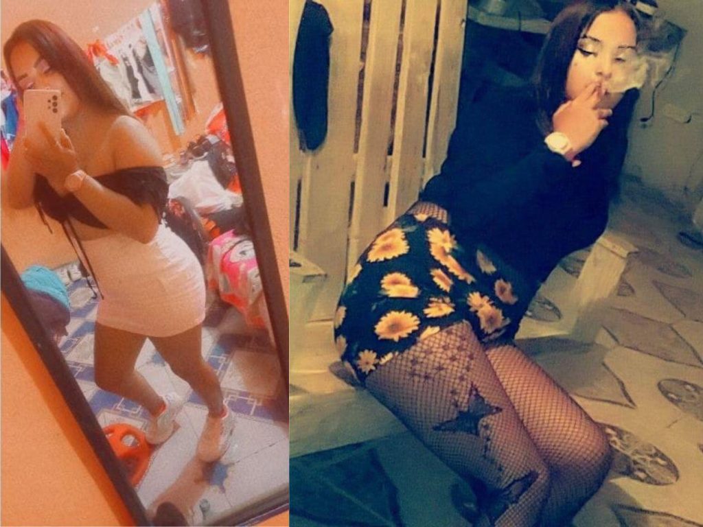 Selfie de Iris, joven fallecida en masacre