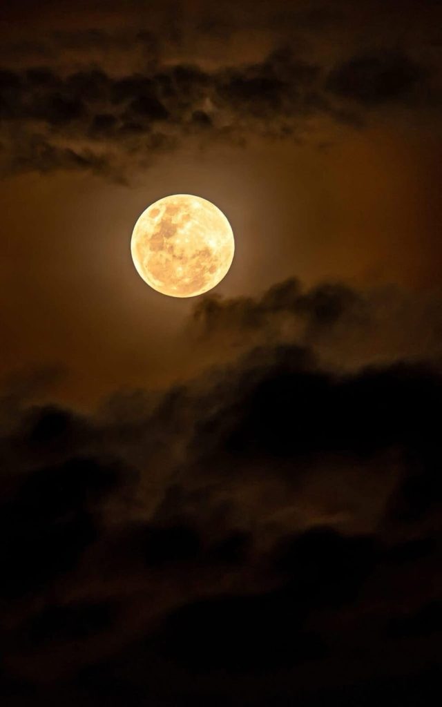 Luna en el cielo