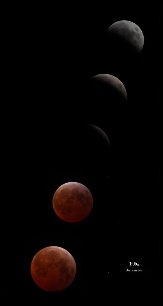 Luna de sangre en Honduras
