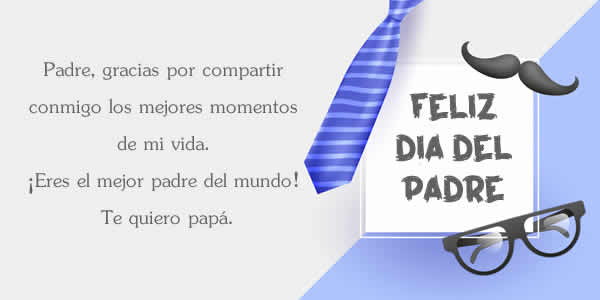 mensajes dia del padre