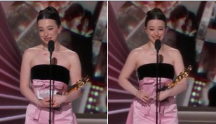 Foto de Mikey Madison en los premios Oscar 