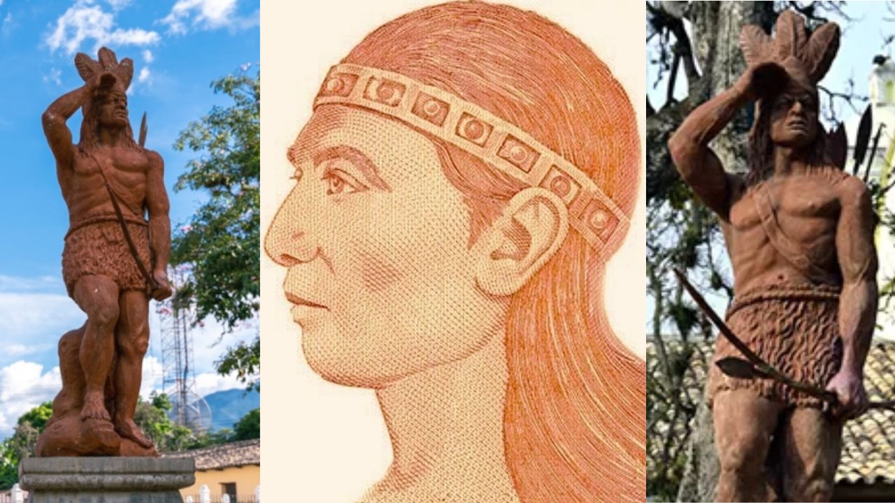 Estatua del indio Lempira