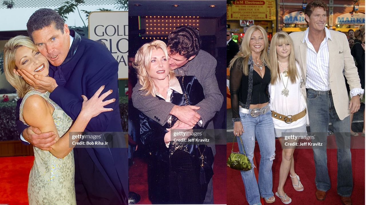 pamela bach y su exesposo muy acaramelados y una de sus hijas