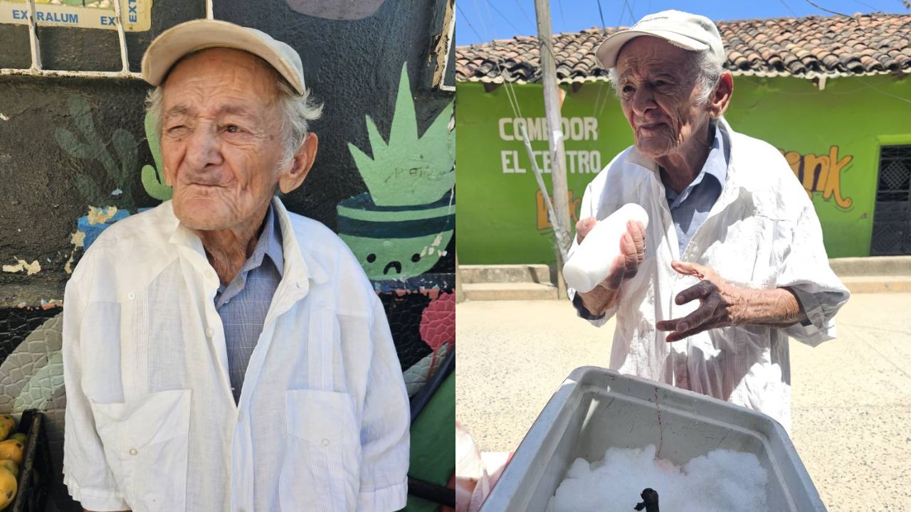 Don 'Chemita', vendedor ambulante de 101 años que es 'reliquia' de Guaimaca Imagen de Don 'Chemita', vendedor ambulante de 101 años que es 'reliquia' de Guaimaca