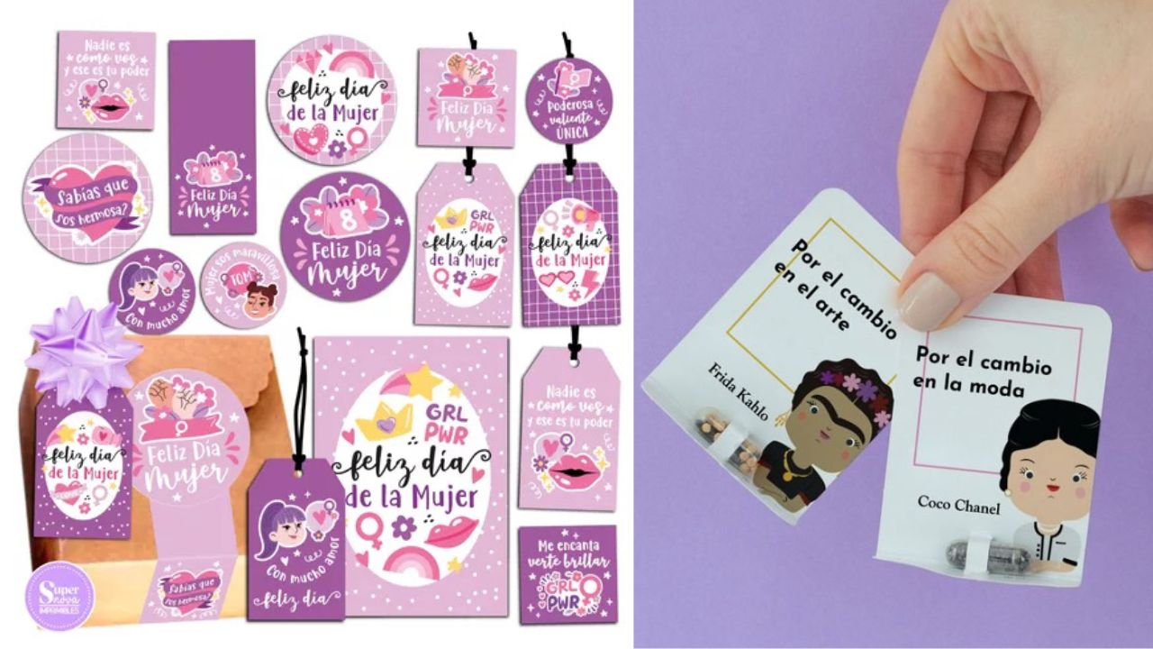 Imagen de Etiquetas Día de la Mujer: Ideas creativas ¿Dónde y cómo descargar gratis?