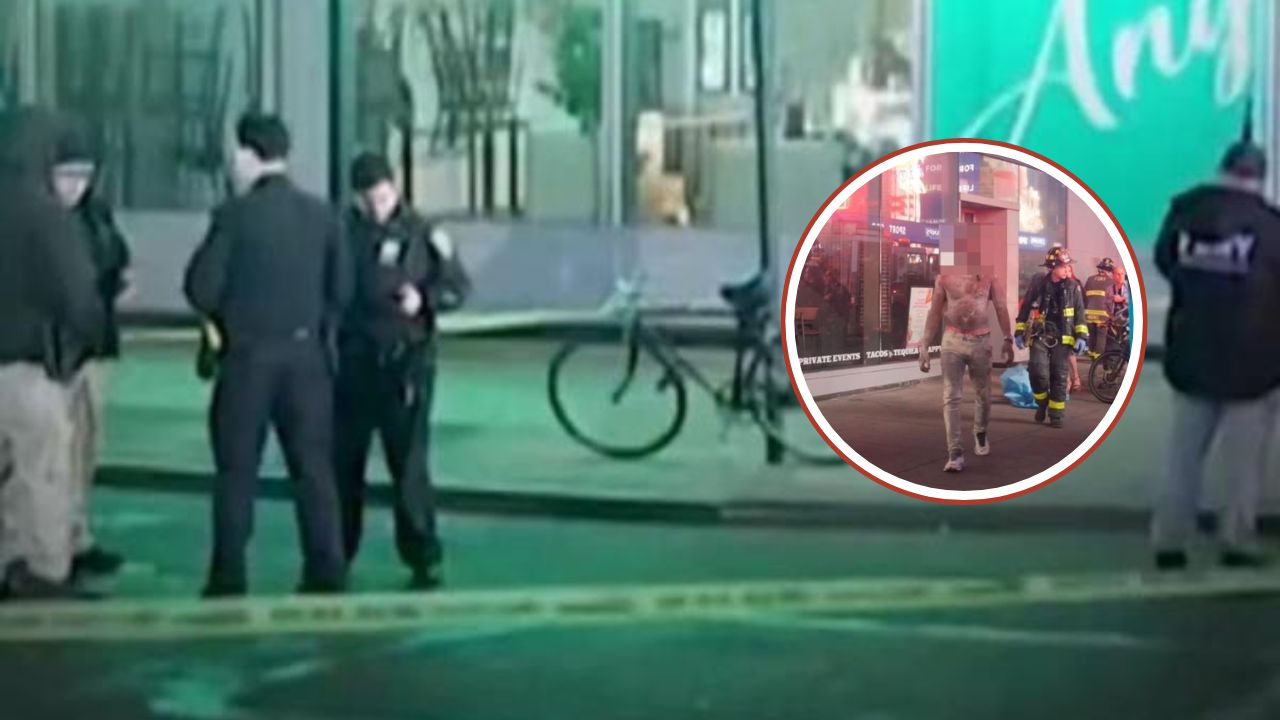 VIDEO: Sujeto ataca a hombre y le prende fuego en plena calle Imagen de VIDEO: Sujeto ataca a hombre y le prende fuego en plena calle