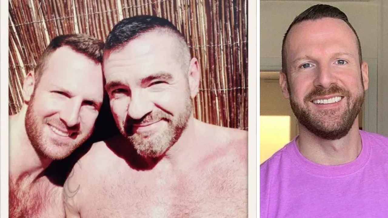 Tim Kruger junto a su pareja