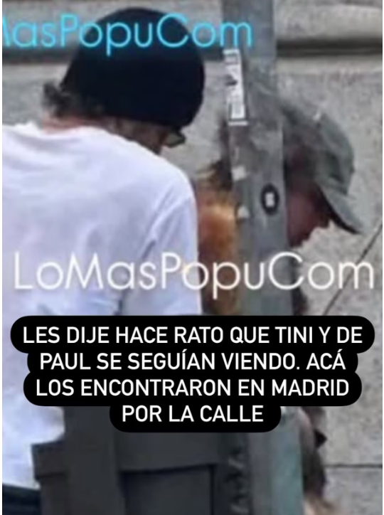 fotos de Tini y Rodrigo en Madrid, usuarios mencionan que hubo reconciliación 