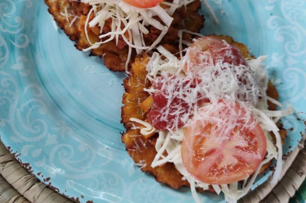 Enchiladas de plátano