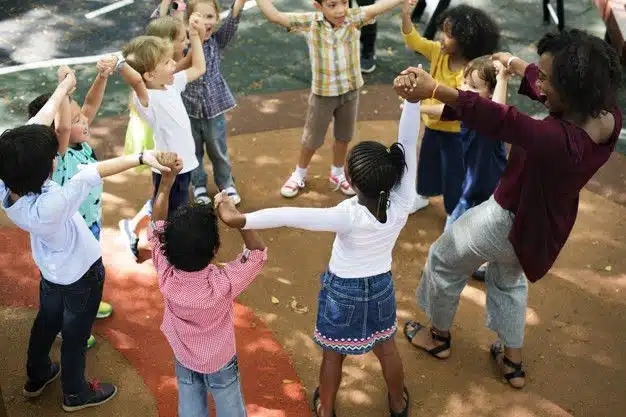 Niños jugando