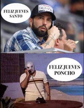 feliz jueves santo meme