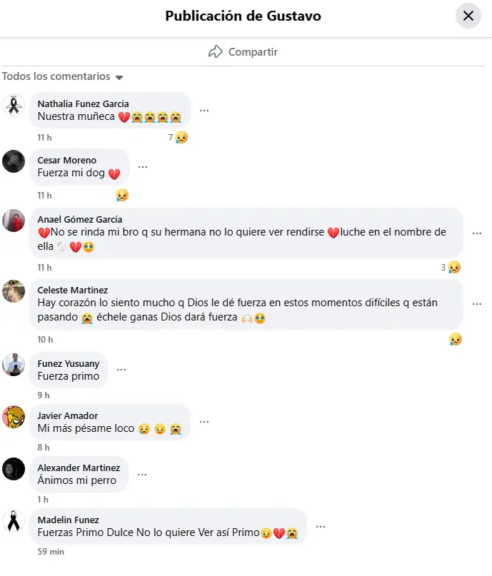 mensajes tras el asesinato de la menor a manos de su novio en Comayagua