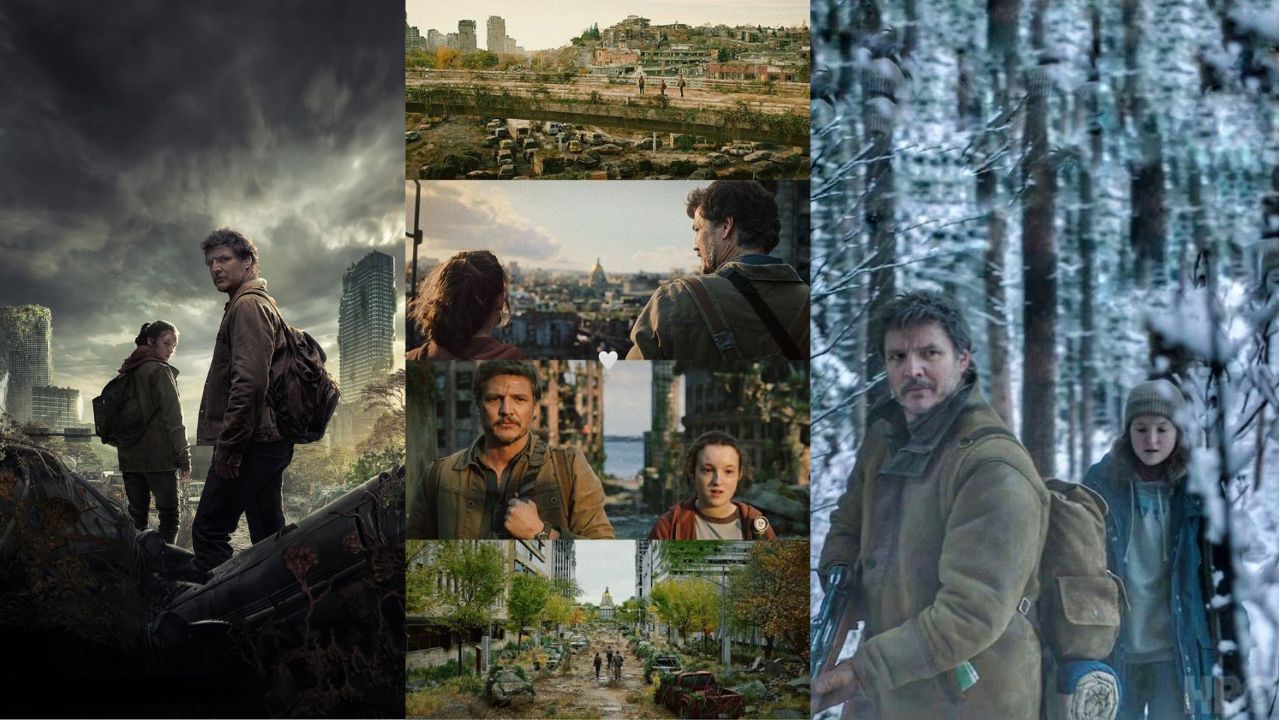 The Last of Us, en un bosque de Estados Unidos, con nieve