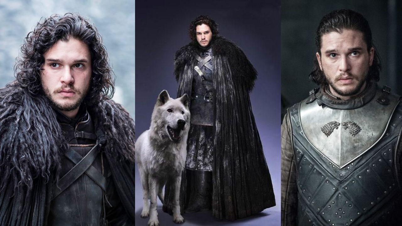 Jon Snow y su lobo